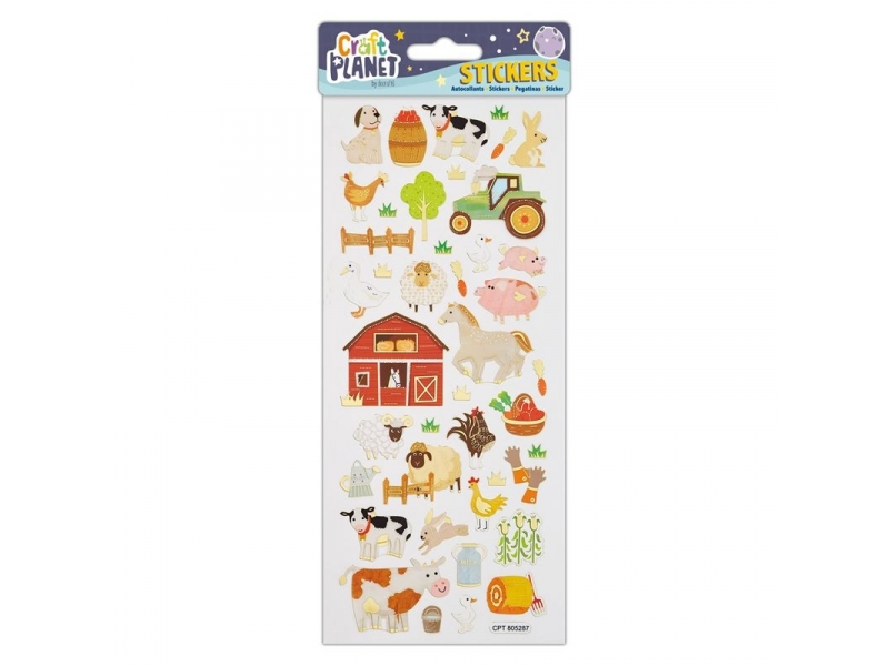 Craft Planet - Fun Stickers On The Farm