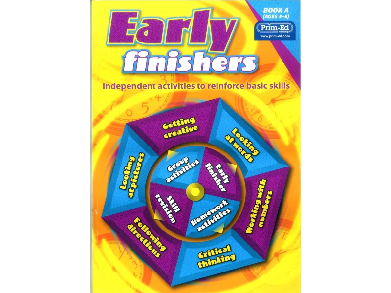 Early Finishers - Independent Activities To Reinforce Basic Skills - Book A