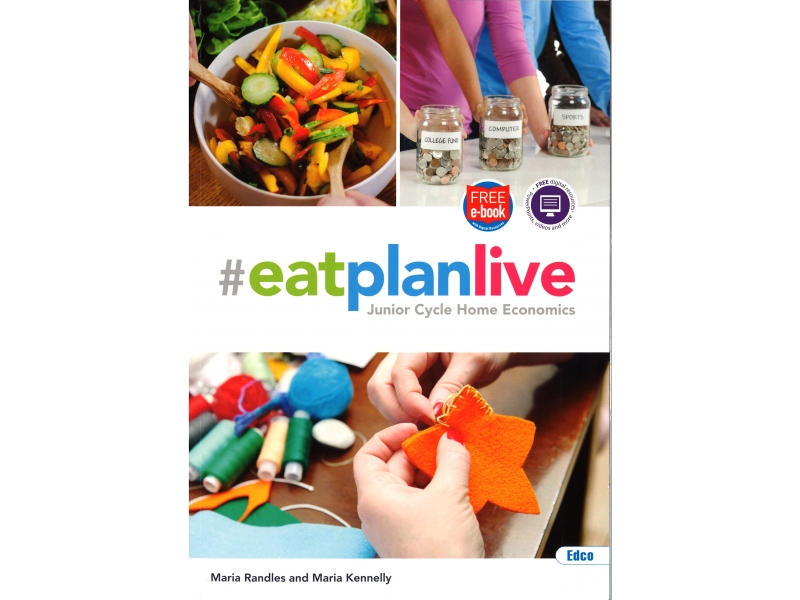 EatPlanLive Pack - Textbook & Workbook - Junior Cycle Home Economics - Includes Free eBook