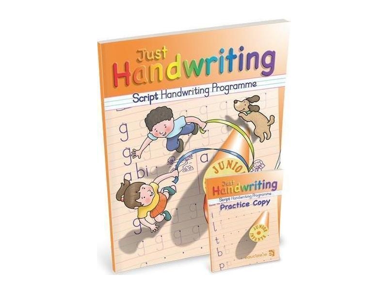 Just Handwriting - Junior Infants Script With Practice Copy
