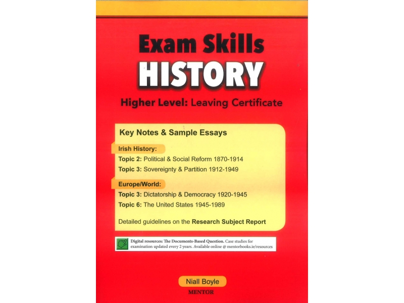 Exam Skills History - Higher Lever: Leaving Certificate