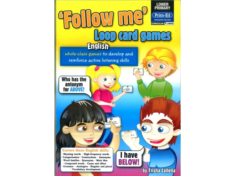 Follow Me Loop Card Games English - Lower Primary