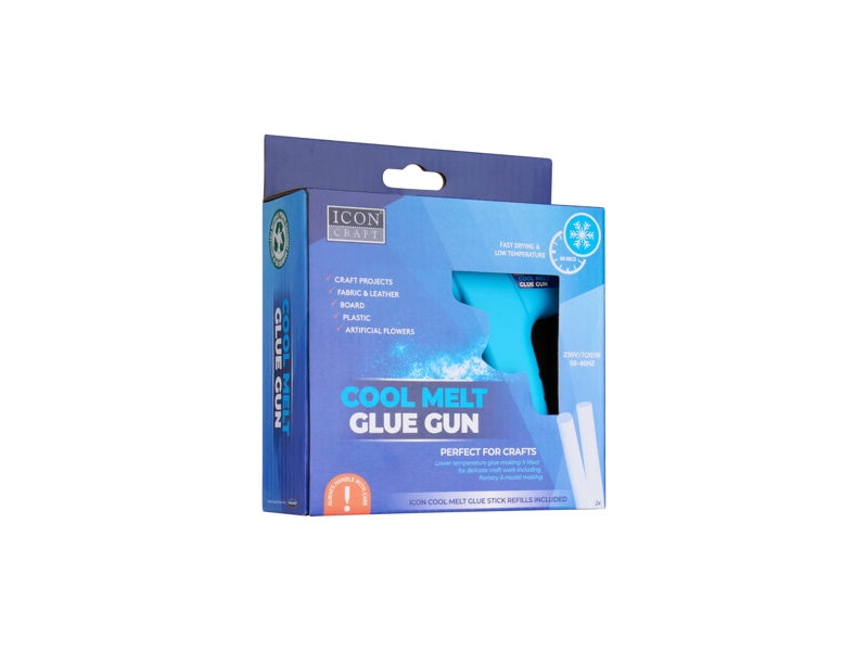 Icon Craft Cool Melt Glue Gun - Blue