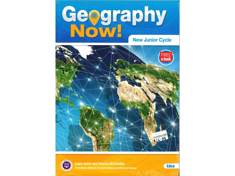 Geography Now Pack - Textbook & Activity Book - Junior Cycle Geography - Includes Free eBook