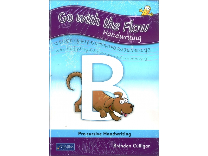 Go With The Flow B Pack - Pupil Book & Home/School Links Book - Pre-writing & Pre-cursive Handwriting - Senior Infants