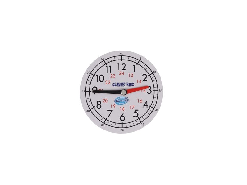 Clever Kidz 15Cm Magnetic Clever Clock