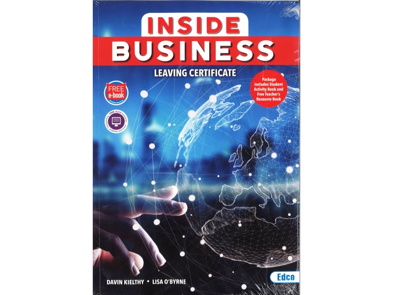 Inside Business Pack - Textbook &Student Activity Book - Leaving Certificate - Includes Free eBook