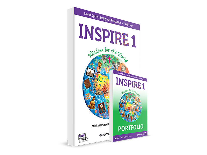 Inspire Pack - Textbook & Portfolio Book - Junior Cycle Religion