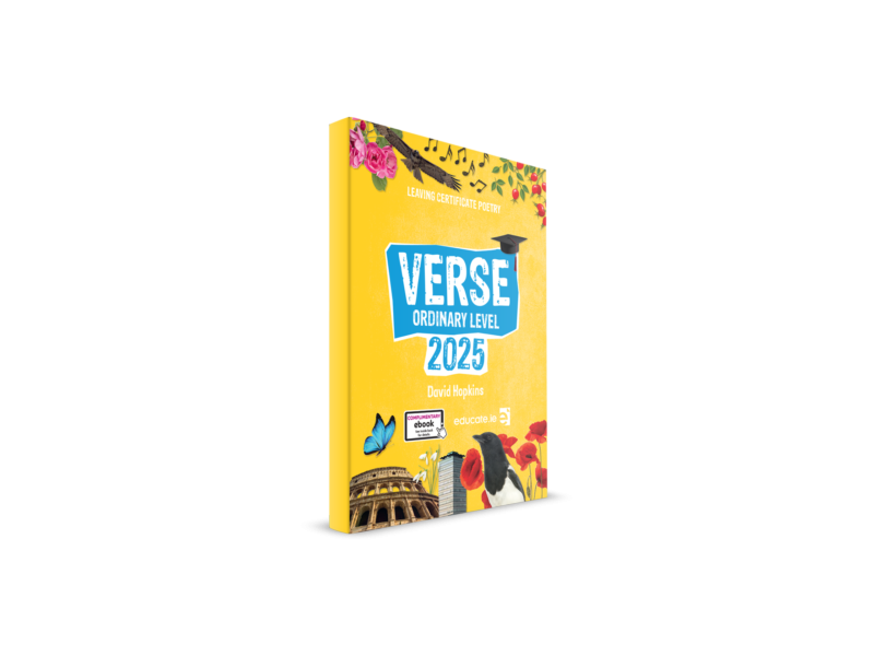 Verse 2025 – Leaving Cert English Ordinary Level Poetry
