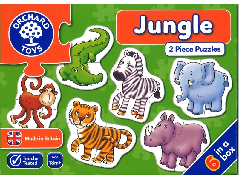 Jungle 2 Piece Jigsaw