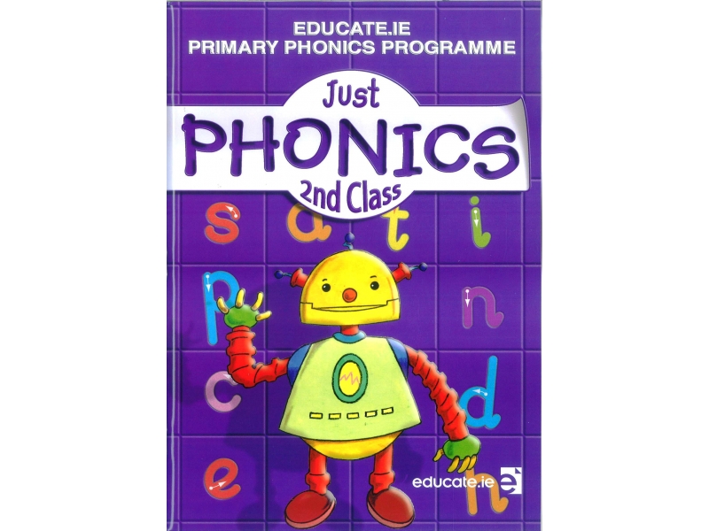Just Phonics 2nd Class Pack - Workbook & My Spelling Booklet - Second Class