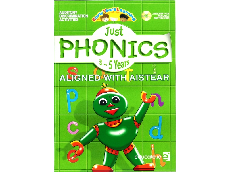 Just Phonics Early Years Learning 3-5 Years - Workbook
