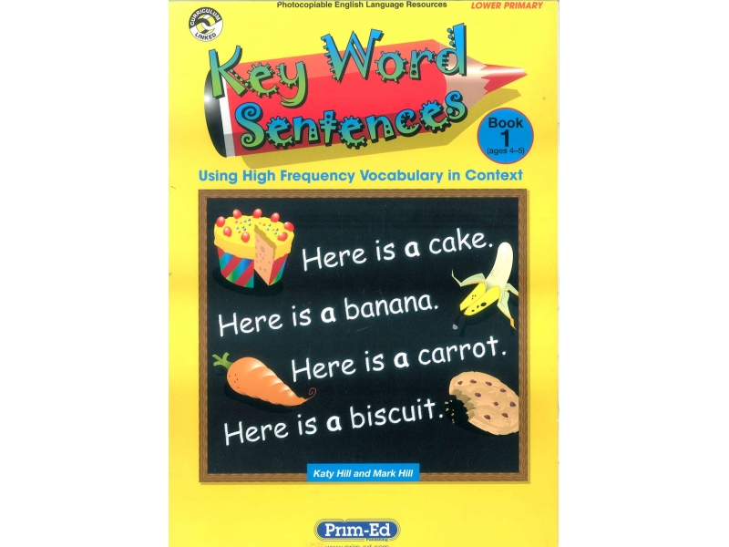 Key Word Sentences Book 1 - Ages 4-5