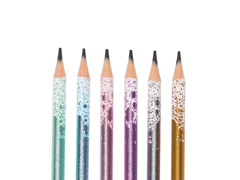 Maped Graph Hb Pencil With Eraser - Glitter ( single pencil, colours may vary)