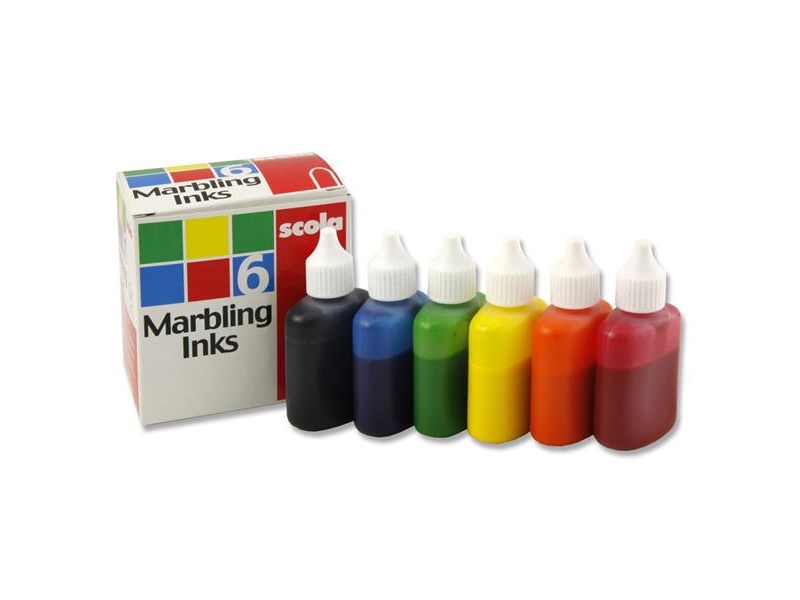 Marbeling inks 6 pack