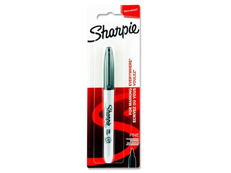Sharpie - Black Pernament Marker Single