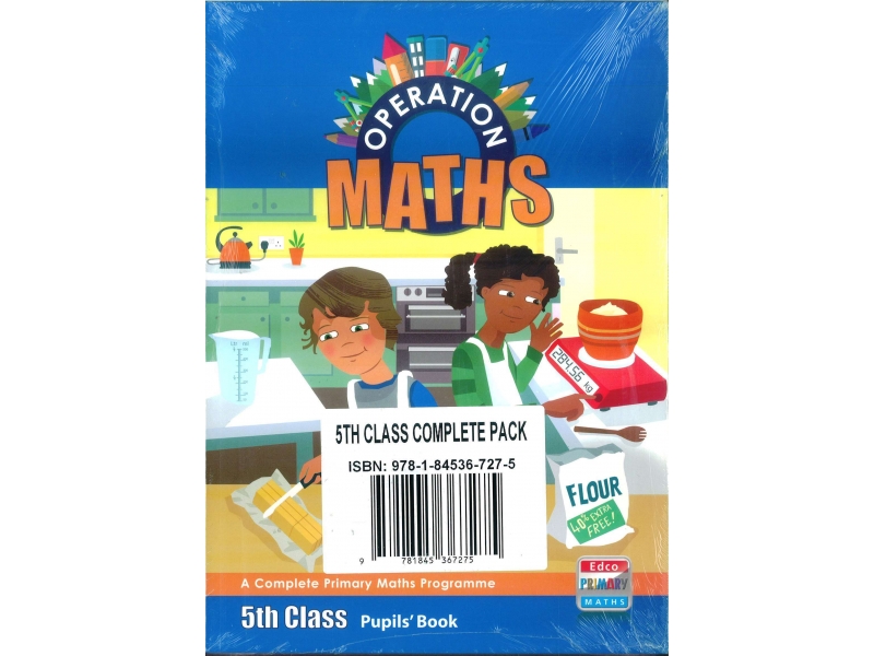 Operation Maths 5 Pack - Pupil's Book, Assessment Book & Discovery Book - Fifth Class