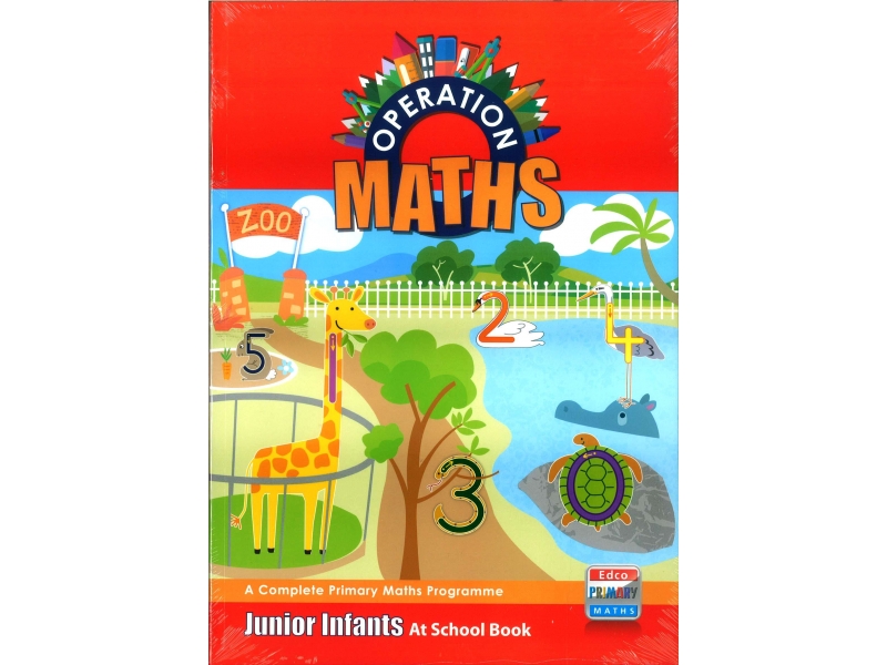 Operation Maths Junior Infants Pack - Pupil's Book, Assessment Book & At Home Book