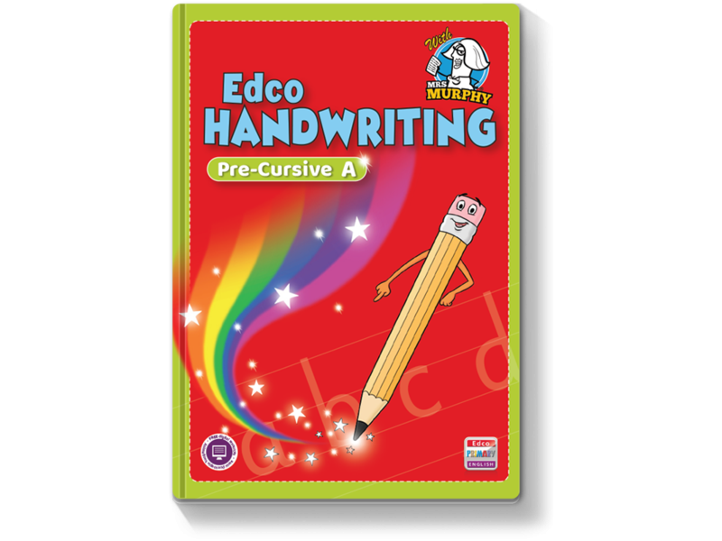 Edco Handwriting A Pre-Cursive (With Practice Copy) Junior Infants