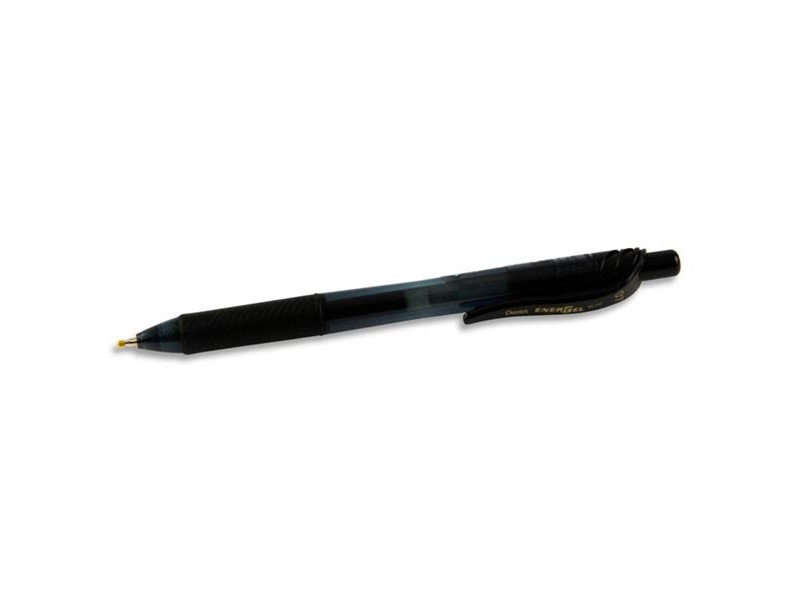 Pentel Energel-X Bl107 0.7mm Retractable Gel Pen - Black