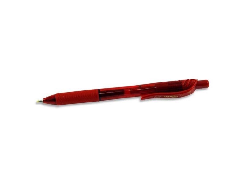 Pentel Energel-X Bl107 0.7mm Retractable Gel Pen - Red