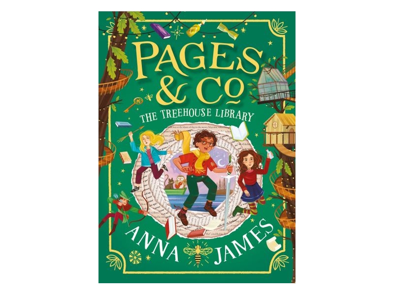 PAGES & CO THE TREEHOUSE LIBRARY-ANNA JAMES