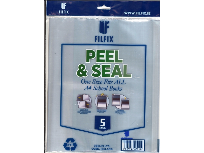 Filfix Peel & Seal Cover A4 - 5 PacK