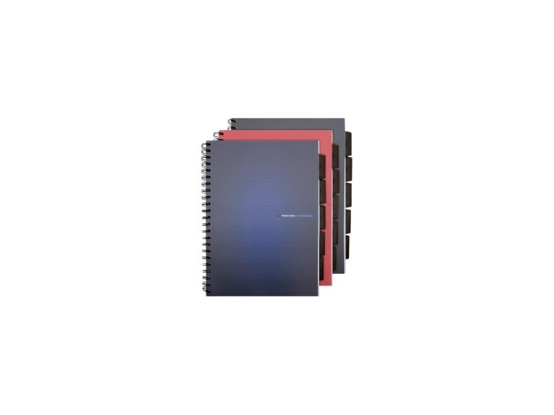 Premier 5 Subject Divided Notebook A4 (Colours Vary)