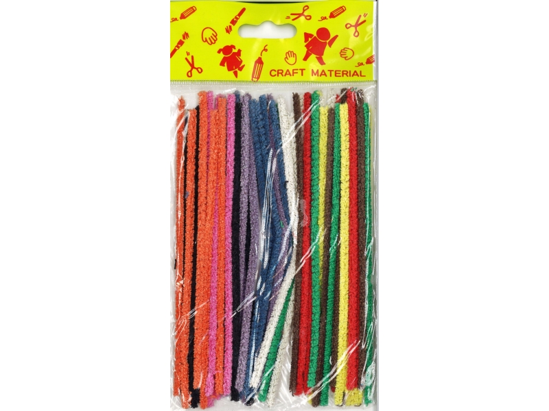Pipe Cleaners 15cm 50's - Assorted Colours