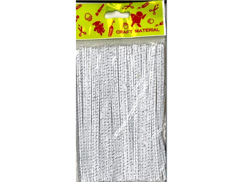 Pipe Cleaners 15cm 50's - White