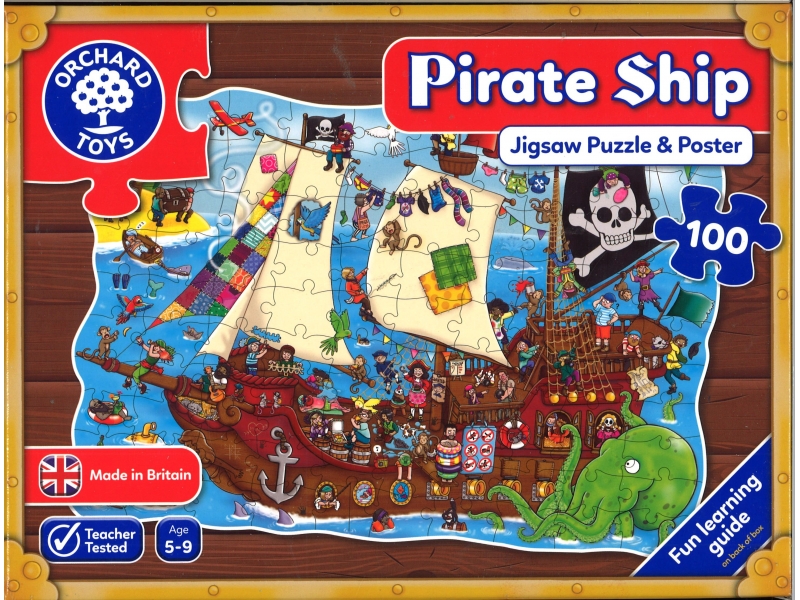 Pirate ship jigsaw