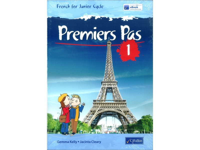 Premiers Pas 1 Pack - Textbook & Vocabulary Book - Junior Cycle French - Includes Free eBook