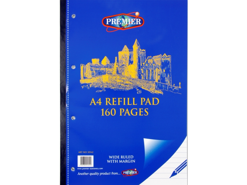 Refill Pad 160 PAGE A4 Side Bound