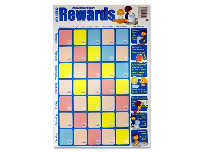 Poster Task & Reward Chart Rewards - Clever Kidz