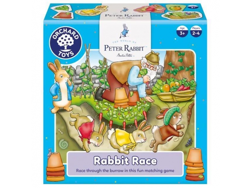 Peter Rabbit™ Rabbit Race Matching Game by Orchard Toys
