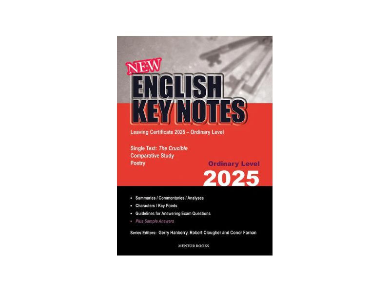 New English Key Notes - Leaving Cert Ordinary Level 2025