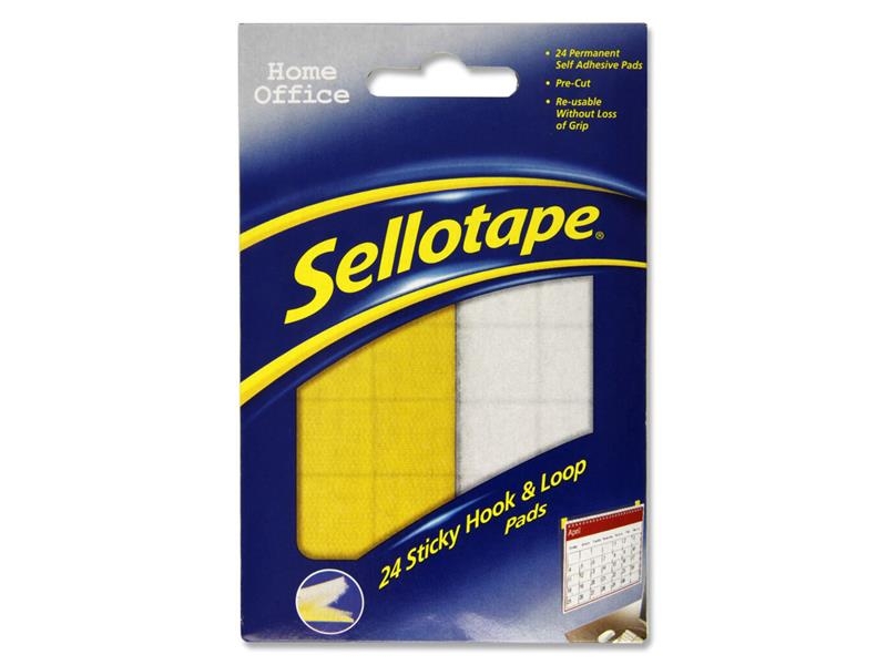 Sellotape Hook & loop pads