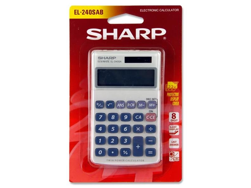 Sharp Primary Calculator EL-240SAB