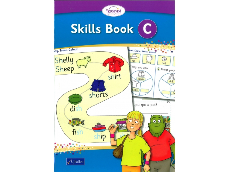 Skills Book C - Wonderland Stage One - Senior Infants
