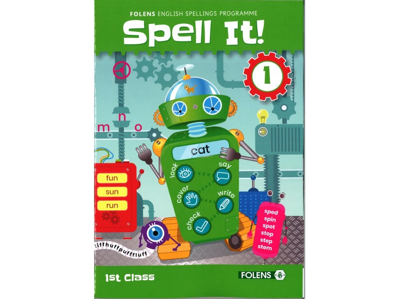Spell It 1 - English Spelling Programme - 1st class