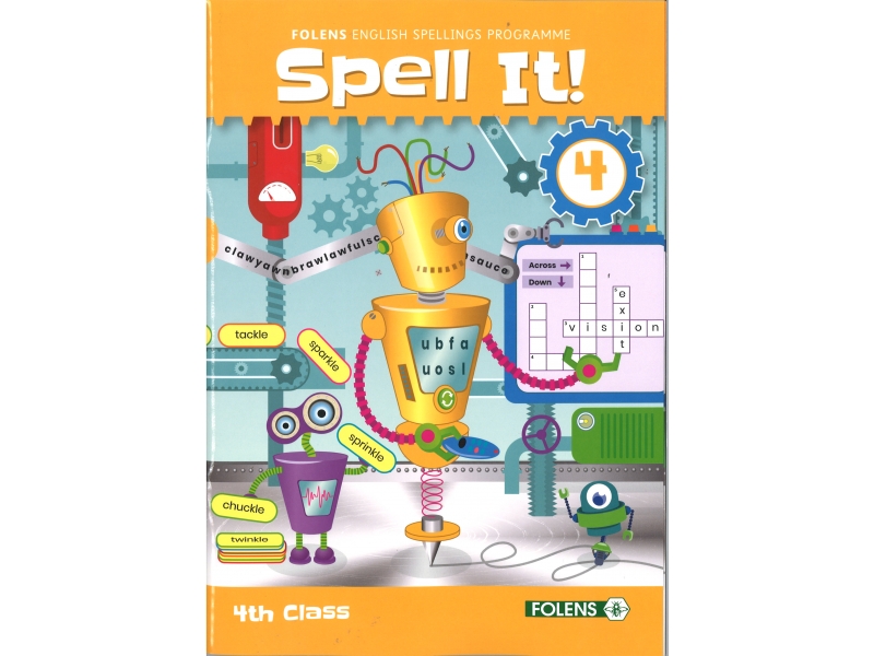 Spell It 4 - English Spelling Programme - 4th Class