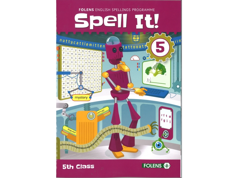 Spell It 5 - English Spelling Programme - 5th class