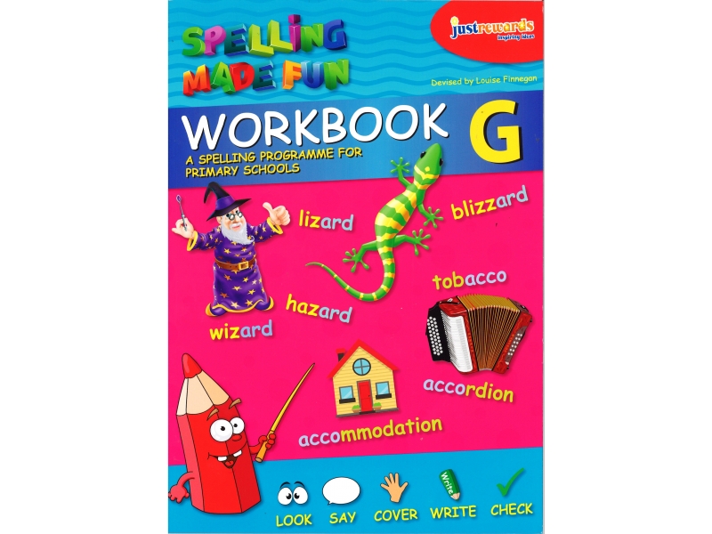 Just Rewards - Spelling Made Fun Workbook G - Sixth Class