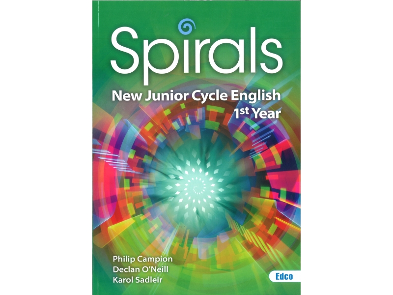 Spirals Pack - New Junior Cycle English - Textbook & Student Portfolio Workbook - Includes Free eBook