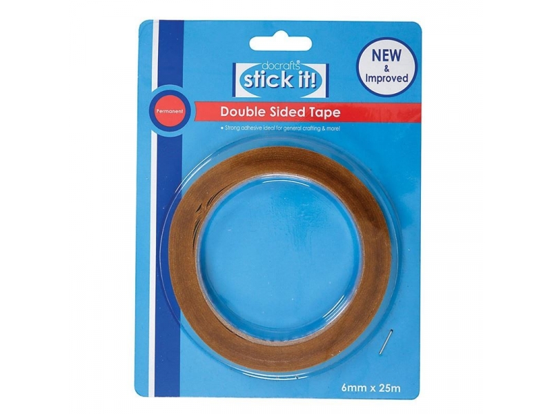 Stick It ! Double Sided Tape 6mm x 25m