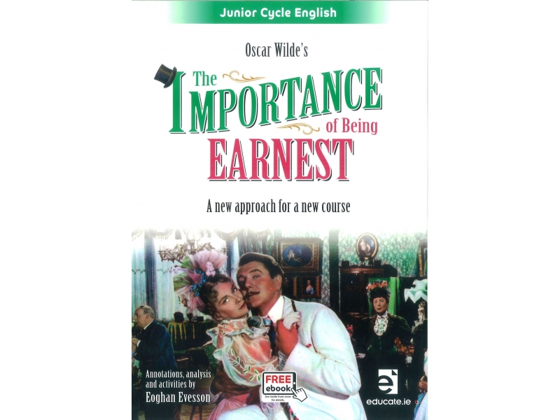 The Importance of Being Earnest Pack - Textbook & Student Portfolio Workbook - Junior Cycle English - Includes Free eBook