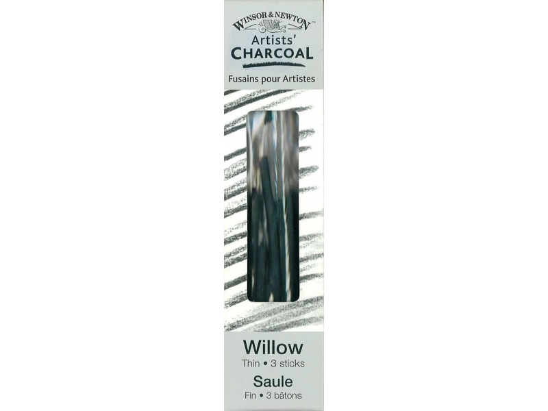 Charcoal Willow Thin 3 Sticks
