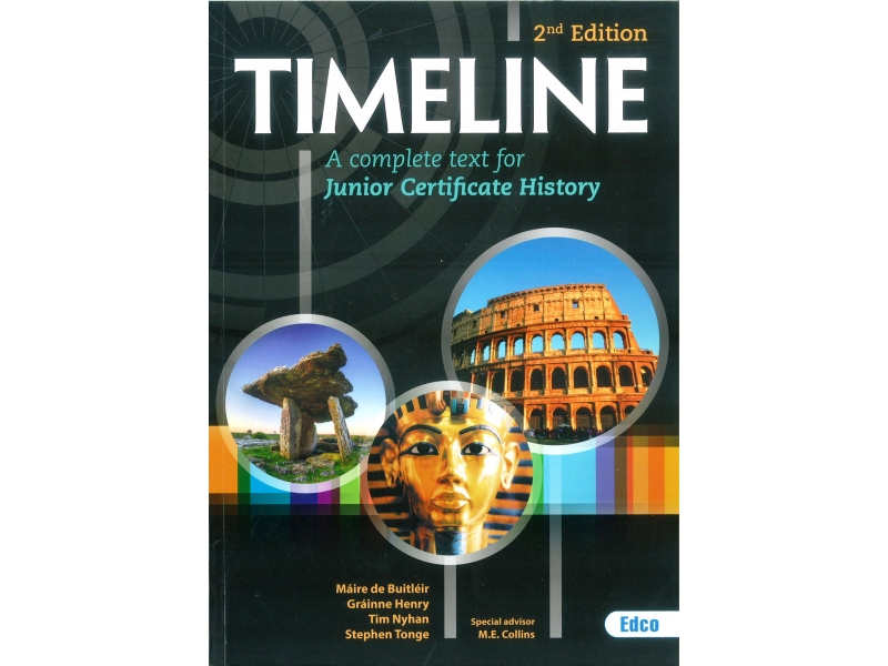Timeline - A Complete Text For Junior Certificate History - 2nd Edition - Includes Free eBook