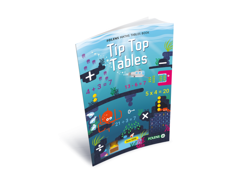 Tip Top Tables - Folens Tables Book