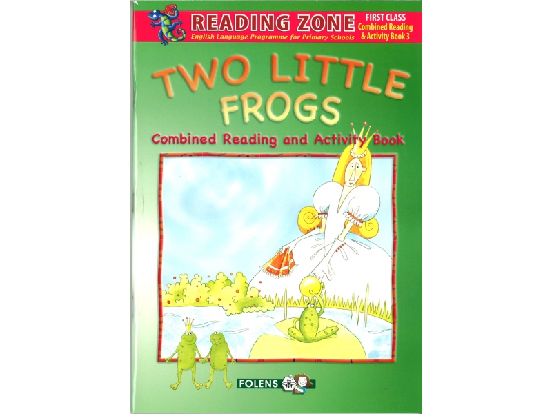 Two Little Frogs  - Combined Reader & Workbook - Reading Zone - First Class